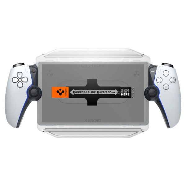 SPIGEN GLAS.TR EZ FIT SONY PLAYSTATION PORTAL CLEAR (AGL07183) - Image 3